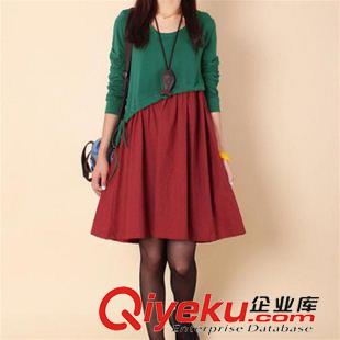 長袖棉麻大碼女裝 2015文藝范兩件套棉麻連衣裙夏裝新款女式披肩無袖背心裙長裙套裝