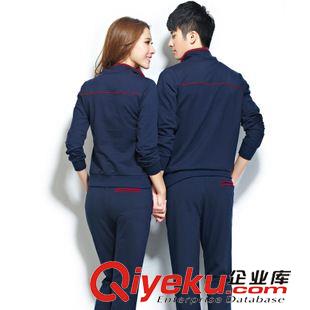 【仿牌阿迪耐克秋季新品】 2015早秋新品情侶休閑運(yùn)動(dòng)服立領(lǐng)時(shí)尚運(yùn)動(dòng)套裝男女休閑衛(wèi)衣運(yùn)原始圖片3