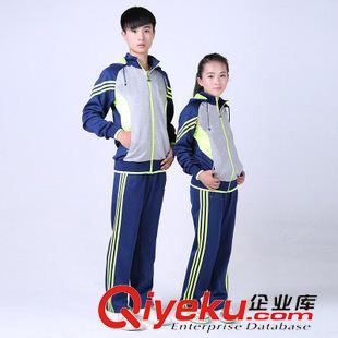 中小學服校服 15春秋季小學生校服隊服初中高中生休閑運動套裝青少年運動服套棉