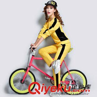 *衛(wèi)衣二件套 春秋款女裝運動套裝純棉韓版時尚修身顯瘦長袖衛(wèi)衣休閑套裝女秋季原始圖片2