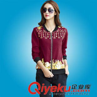 *女二件套 15新款中老年運(yùn)動(dòng)套裝女春秋兩件套大碼媽媽裝休閑時(shí)尚運(yùn)動(dòng)運(yùn)動(dòng)服