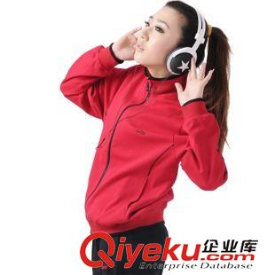 *女二件套 品牌魯美中老年女士運動服春秋開衫翻領運動套裝棉質休閑大碼衛衣原始圖片3