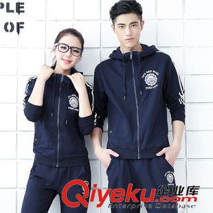 *二件套 2015春秋運動服套裝男士情侶運動衣夏款女時尚大碼休閑運動套裝男