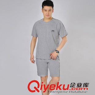 運(yùn)動(dòng)套裝 夏季女士運(yùn)動(dòng)服套裝短袖九分褲純棉中老年運(yùn)動(dòng)服套裝女長(zhǎng)褲大碼薄
