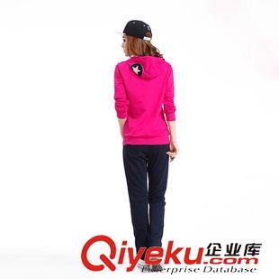 休閑套裝 運(yùn)動(dòng)套裝女款春秋韓版圓領(lǐng)修身衛(wèi)衣2014新款休閑套裝原始圖片2