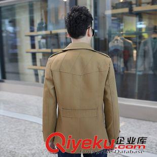 夾克棉衣外套 2015新款男短款風(fēng)衣 男 外套男原始圖片2