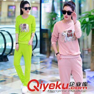 長(zhǎng)袖休閑套裝 2015{zx1}秋款衛(wèi)衣運(yùn)動(dòng)休閑套裝女