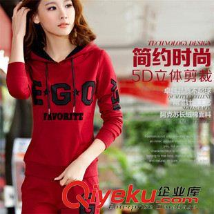 長(zhǎng)袖休閑套裝 2015秋季新款衛(wèi)衣三件套女顯瘦休閑運(yùn)動(dòng)長(zhǎng)袖衛(wèi)衣運(yùn)動(dòng)套裝韓版潮