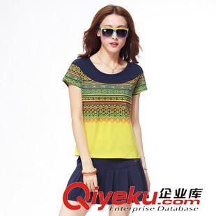 未分類 2015新款夏裝圓領(lǐng)短袖時(shí)尚印花棉質(zhì)女休閑運(yùn)動(dòng)套裝