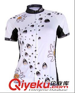 短袖騎行套裝 2015新款捷安特女士騎行服套裝 吸濕排汗單車服騎行服夏季女短袖原始圖片2