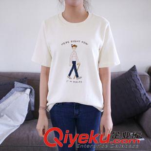 T桖系列 2015夏裝新款半袖純色大碼女裝短袖圓領打底t桖原始圖片3