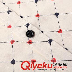 男裝專區 秋季男士時尚韓版碎花襯衫長袖男潮流男裝襯衫修身印花男襯衣原始圖片3