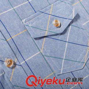 男裝專區(qū) 秋季男士時(shí)尚韓版碎花襯衫長(zhǎng)袖男潮流男裝襯衫修身印花男襯衣原始圖片3