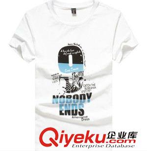 T恤 定做男士純棉圓領(lǐng)T恤/短袖T恤男/中山外貿(mào)T恤廠家定做原始圖片3