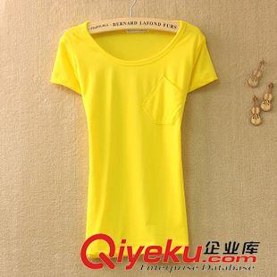 T恤 來(lái)圖定做不連帽全棉180克套頭圓領(lǐng)廠家直銷夏季白色女裝t恤原始圖片3