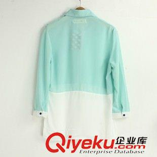 女士襯衣 廠家供應(yīng)外貿(mào)女士雪紡衫來圖來樣加工定制