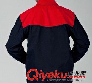 工作服套裝 供應(yīng)外貿(mào)出口男女工作制服套裝 長(zhǎng)袖工裝工作服廠服勞保工衣定做原始圖片2