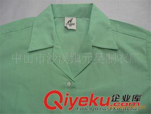 夏季工作服 定做襯衫 短袖工作襯衫 外貿襯衣訂單加工 滌棉6535 tj供應原始圖片3