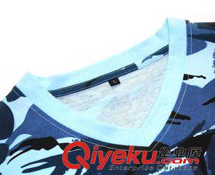 迷彩服系列 中山廠家定做迷彩T恤 外貿迷彩T恤 軍訓迷彩汗衫 沙漠迷彩 OEM原始圖片3