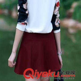 秋冬半身裙 2015夏裝新品韓版修身短裙大碼半身裙蓬蓬裙百搭休閑靴裙子原始圖片3