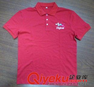 翻領T恤、POLO衫 廠家供應2013新款短袖男t恤polo 翻領 廣告衫 間條翻領polo衫 FOB