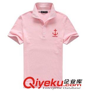 翻領T恤、POLO衫 承接外貿原單高品質時尚范男式POLO衫翻領短袖純棉T恤男士polo衫原始圖片3