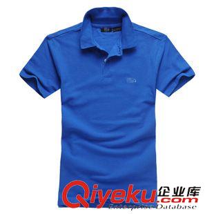 翻領T恤、POLO衫 承接外貿原單高品質時尚范男式POLO衫翻領短袖純棉T恤男士polo衫