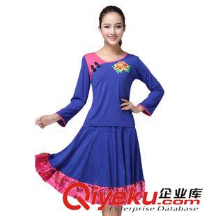 廣場(chǎng)舞服裝 【貝佳娜】zp民族風(fēng)舞服 拉丁舞服 女成人秋一件代發(fā) 誠(chéng)招代理原始圖片2