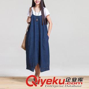 背帶褲 韓版時(shí)尚拉鏈破洞口袋潮吊帶褲 背帶褲 卷邊牛仔短褲女