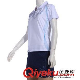 未分類 勵揚網(wǎng)羽服女 休閑短袖T恤 情侶裝網(wǎng)羽球衣 乒乓球服 可批發(fā)團購
