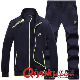 耐克 2014新款男裝運動服 春秋運動服休閑運動套裝衛(wèi)衣 廠家供貨 0866