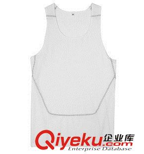 背心 廠家直銷 排汗速干緊身衣 訓(xùn)練運(yùn)動(dòng)背心 男 nba籃球服 瑜伽健身服原始圖片3