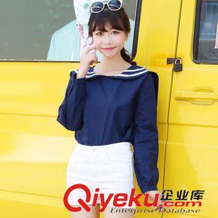 秋新款 襯衫 實拍8611#秋冬新款韓版顯瘦長袖襯衣女潮 新款彩格翻領(lǐng)襯衫女長袖
