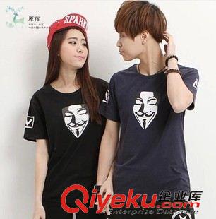 情侶裝--班服 （實(shí)拍）3327#  2014新款修身男女短袖t恤 運(yùn)動(dòng)休閑套裝情侶裝