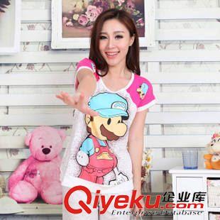 家居睡衣 5327#女士家居服套裝 蝴蝶結(jié)裝飾女士睡衣