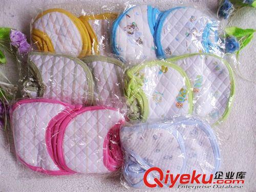 飾品， 箱包 類 寶寶圍嘴圍兜 雙面全棉 口水巾 超柔軟 翹牙邊 多款多色9000#原始圖片2
