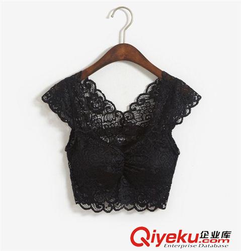 小背心，吊帶衫 百搭蕾絲吊帶背心打底 韓版蕾絲抹胸裹胸上衣內(nèi)衣小背心477原始圖片2