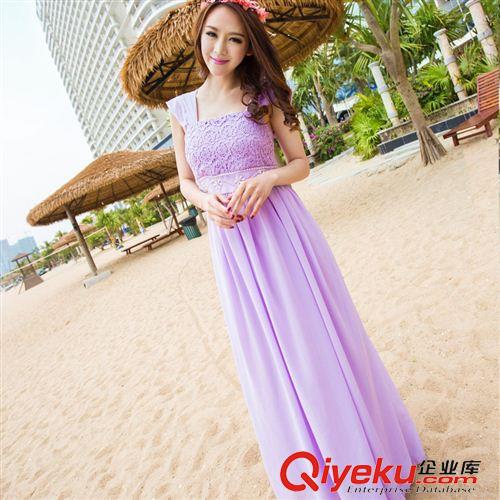 連衣裙,長(zhǎng)裙 實(shí)拍2014春夏新款長(zhǎng)款晚禮服伴娘晚禮服宴會(huì)禮服長(zhǎng)裙連衣裙5827#原始圖片2