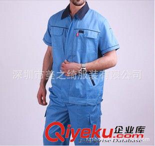 工廠服現(xiàn)貨區(qū) 供應(yīng)北京.上海.廣州 惠州 深圳 夏季 工作服,工衣,廠服.制服.原始圖片2