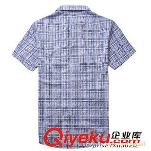 男式襯衫定做 男士短袖襯衣、襯衫男、商務襯衫、男式修身職業襯衫、斜紋襯衫原始圖片3
