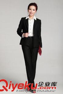 女士西裝 西服訂做 2014新款單扣斜口袋收腰兩扣正裝 職業(yè)裝 西裝OL時(shí)尚白領(lǐng)麗人