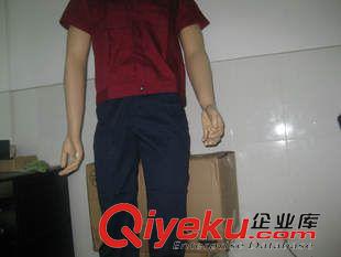 工作服 職業(yè)裝 耐汗耐臟！夏季男女工作服 短袖工作服 工裝勞保工作服原始圖片2