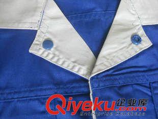 工作服 職業(yè)裝 短袖工廠服 短款電工服 時(shí)尚工裝 春夏工作服 施工工程服原始圖片2