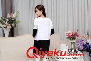 孕婦上裝 2015秋裝新款韓版長袖純棉加厚孕婦上衣中長款衛衣秋款外套