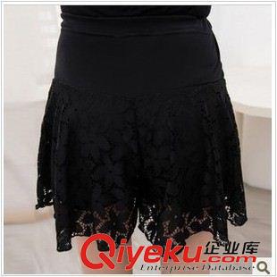 孕婦褲 2014新品孕婦裝孕婦蕾絲短褲托腹褲褲裙百搭潮媽時尚短褲611#原始圖片2