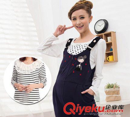 孕婦褲 孕婦背帶褲春秋新款孕婦長褲 孕婦裝秋裝韓版時尚孕婦托腹褲原始圖片2
