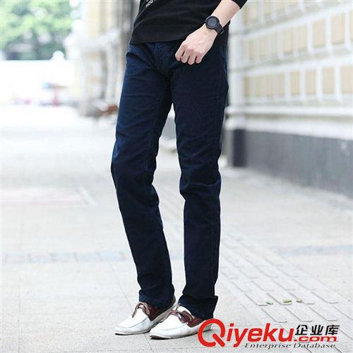 男士休閑褲 8612# 秋冬新款 時尚男士休閑褲 男裝燈芯絨褲 時尚潮流長褲子原始圖片2