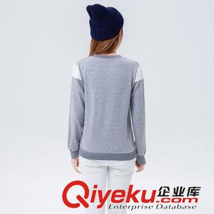 A 實拍秋冬新款大碼女裝薄款棒球服 韓版學生長袖套頭衛衣外套