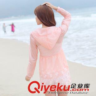 春夏鏤空針織/防曬衫 實(shí)拍2015夏季防曬衣女長(zhǎng)袖 長(zhǎng)款蕾絲防曬衫大碼防紫外線(xiàn)外套原始圖片2