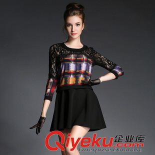 春夏款連衣裙 歐美歐洲站女裝大碼款休閑歐根紗兩件套裝連衣裙